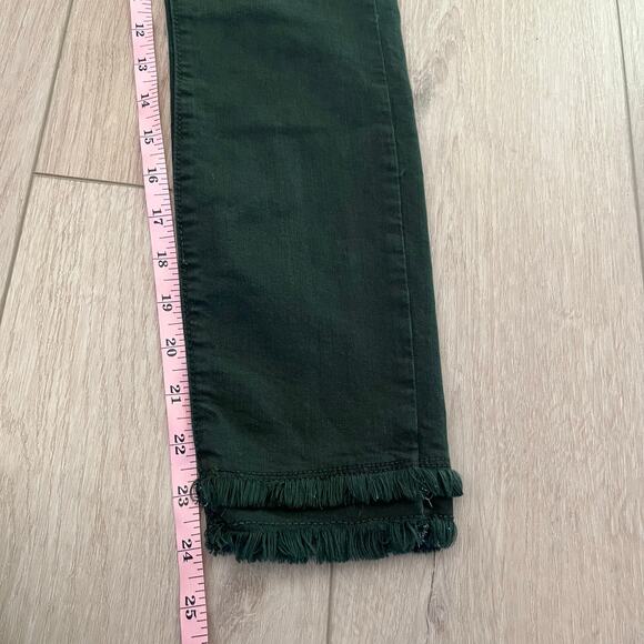 LOFT Women’s Green Skinny Jean Sz 24 - Picture 8 of 9